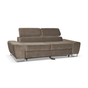 Sofa kanapa Bosso salon Family meble brązowy welur reg zagłówek 519927 Sofa kanapa Bosso salon Family meble brązowy welur reg zagłówek 519927