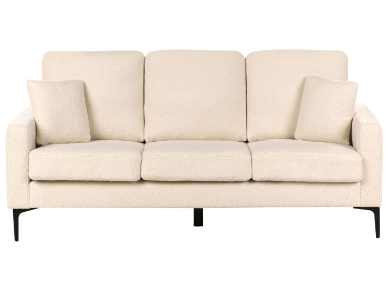 Sofa kanapa boucle beżowa 598767