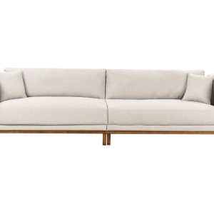 Sofa kanapa czteroosobowa beżowa 338123 Sofa kanapa czteroosobowa beżowa 338123