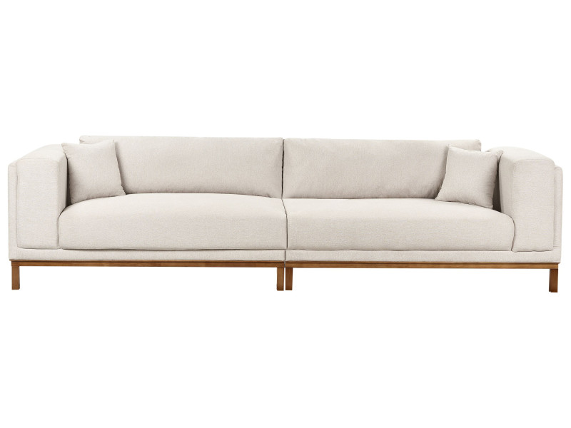 Sofa kanapa czteroosobowa beżowa 338123