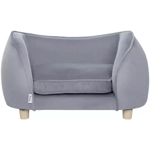 Sofa Kanapa dla Psów i Kotów Szara 848677 Sofa Kanapa dla Psów i Kotów Szara 848677