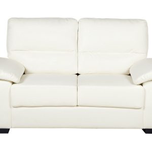 Sofa kanapa dwuosobowa ekoskóra kremowa 140910 Sofa kanapa dwuosobowa ekoskóra kremowa 140910