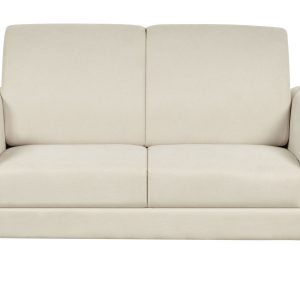 Sofa kanapa dwuosobowa tapicerowana beżowa 189474 Sofa kanapa dwuosobowa tapicerowana beżowa 189474