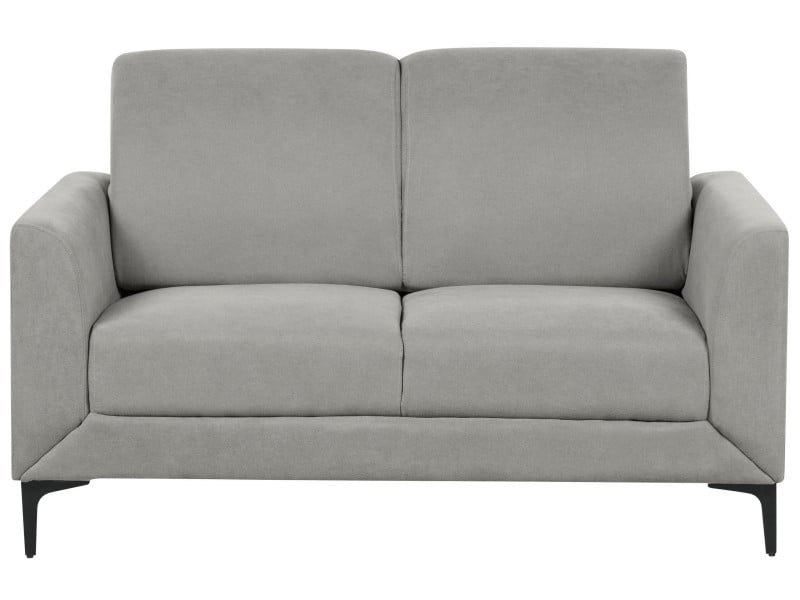 Sofa kanapa dwuosobowa tapicerowana szara 189467