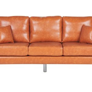 Sofa kanapa ekoskóra brązowa 115302 Sofa kanapa ekoskóra brązowa 115302