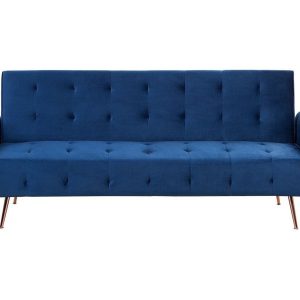 Sofa kanapa funkcja spania ciemnoniebieska 115337 Sofa kanapa funkcja spania ciemnoniebieska 115337