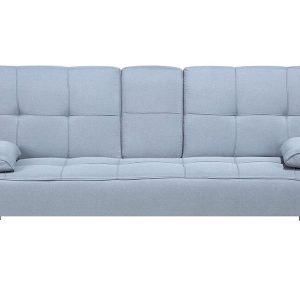 Sofa kanapa funkcja spania jasnoszara 193067 Sofa kanapa funkcja spania jasnoszara 193067