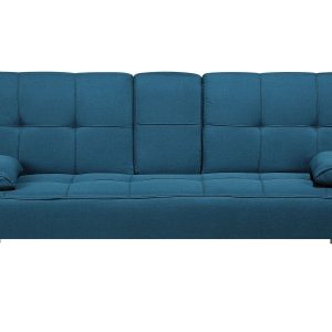 Sofa kanapa funkcja spania niebieska 124086 Sofa kanapa funkcja spania niebieska 124086