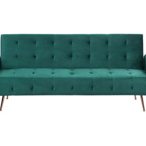 Sofa kanapa funkcja spania szmaragdowa 572014 Sofa kanapa funkcja spania szmaragdowa 572014