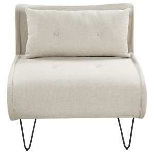 Sofa kanapa jednoosobowa jasnobeżowa 451705 Sofa kanapa jednoosobowa jasnobeżowa 451705