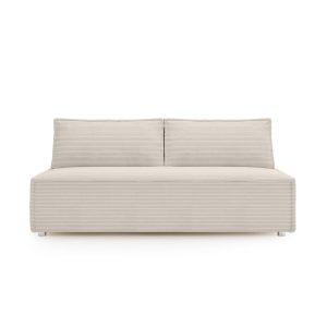 Sofa Kanapa LUNA z funkcją spania kolor beżowy 823266 Sofa Kanapa LUNA z funkcją spania kolor beżowy 823266
