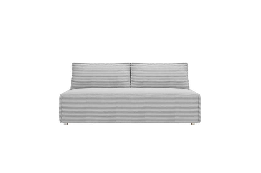 Sofa Kanapa LUNA z funkcją spania kolor jasny szary 823265