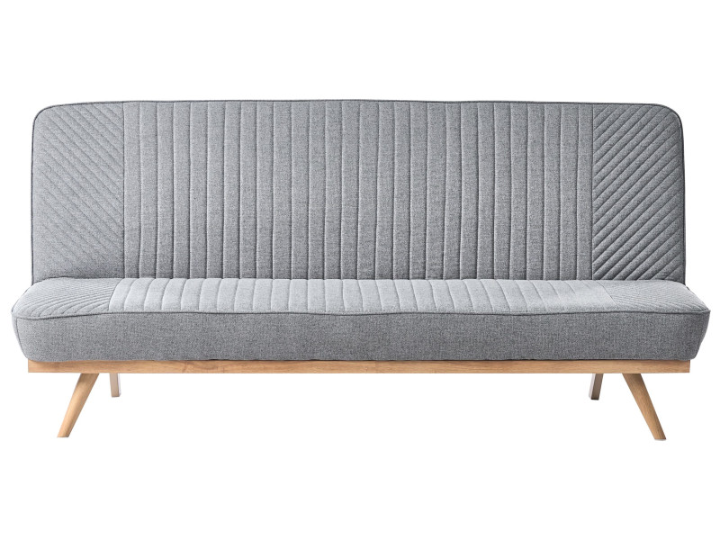 Sofa kanapa rozkładana 2-osobowa ciemnoszara 783174