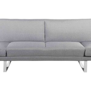 Sofa kanapa rozkładana 3-osobowa szara 124072 Sofa kanapa rozkładana 3-osobowa szara 124072