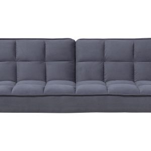 Sofa kanapa rozkładana 3-osobowa szara 124046 Sofa kanapa rozkładana 3-osobowa szara 124046
