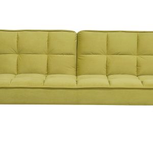 Sofa kanapa rozkładana 3-osobowa zielona 124067 Sofa kanapa rozkładana 3-osobowa zielona 124067