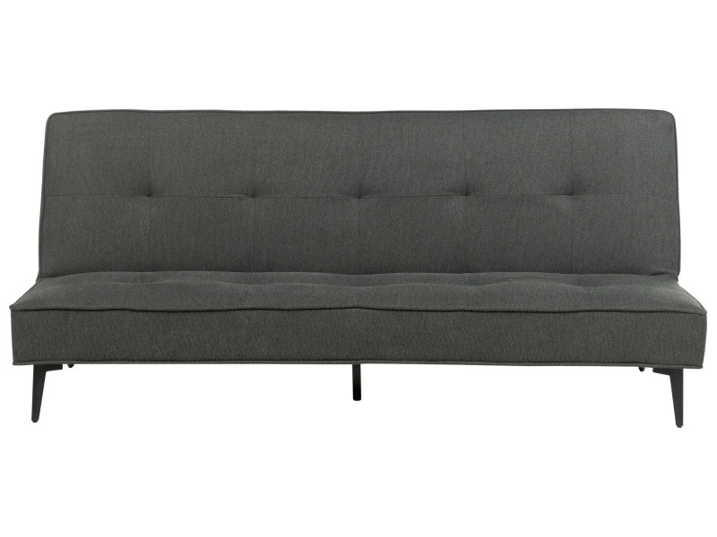 Sofa kanapa rozkładana ciemnoszara 220537