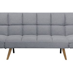 Sofa kanapa rozkładana jasnoszara 191249 Sofa kanapa rozkładana jasnoszara 191249