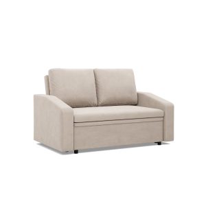 SOFA KANAPA rozkładana z funkcją spania beżowa 309015 SOFA KANAPA rozkładana z funkcją spania beżowa 309015
