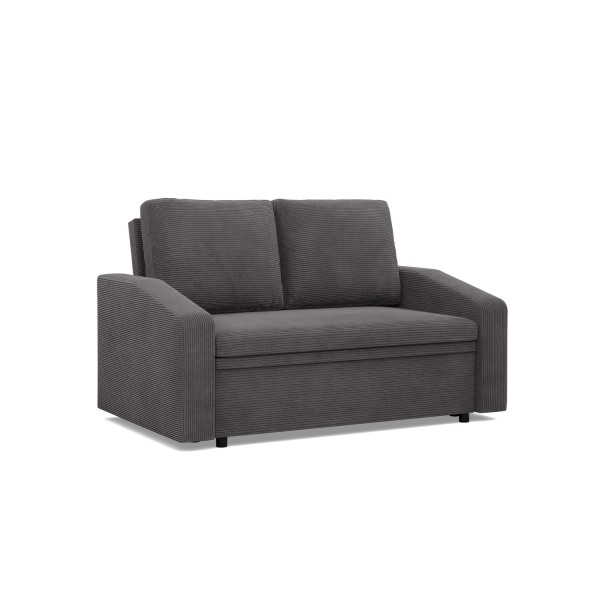 SOFA KANAPA rozkładana z funkcją spania do pokoju szara 309017