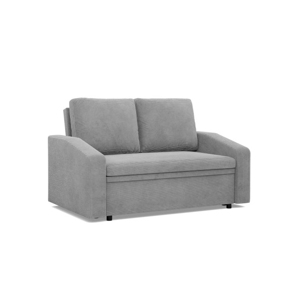 SOFA KANAPA rozkładana z funkcją spania do salonu szara 309029