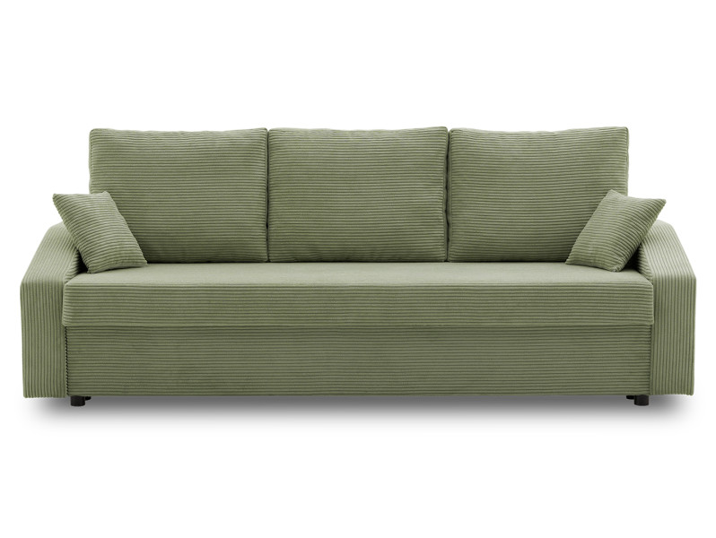 Sofa | Kanapa rozkładana z funkcją spania, OLIWKOWA Zielona 217847
