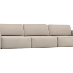 Sofa Kanapa Rozkładana z Funkcją Spania Pięcioosobowa KOMA Beżowa 805171 Sofa Kanapa Rozkładana z Funkcją Spania Pięcioosobowa KOMA Beżowa 805171