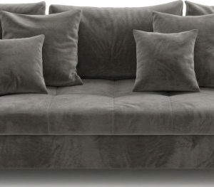 Sofa Kanapa Rozkładana z Funkcją Spania + Pojemnik do Salonu Magic Szary 960062 Sofa Kanapa Rozkładana z Funkcją Spania + Pojemnik do Salonu Magic Szary 960062