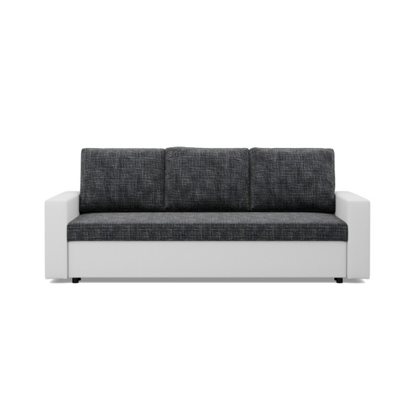 SOFA KANAPA rozkładana z funkcją spania – szara biała 323042