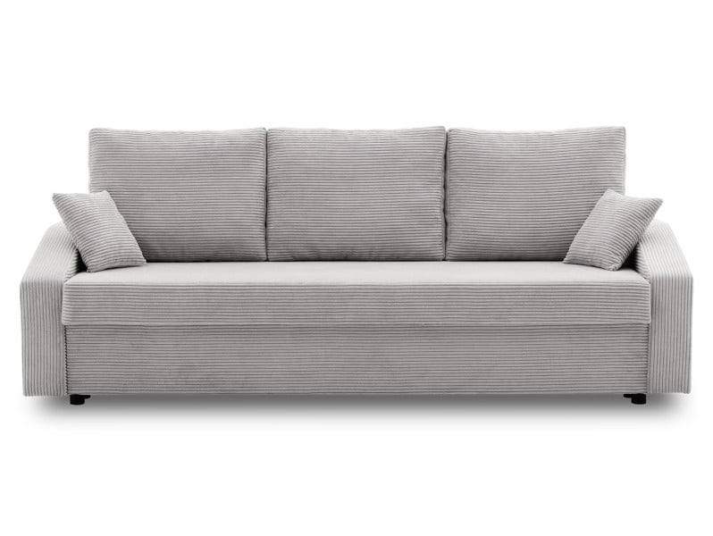 Sofa | Kanapa rozkładana z funkcją spania, szara DORMA 217846