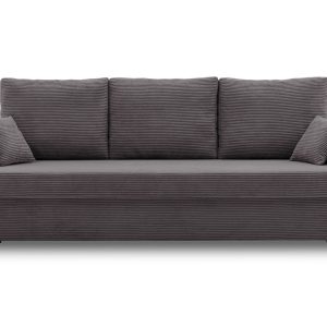 Sofa | Kanapa rozkładana z funkcją spania, SZARA DORMA 217844 Sofa | Kanapa rozkładana z funkcją spania, SZARA DORMA 217844
