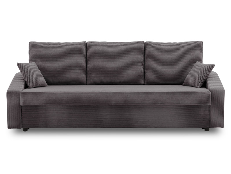 Sofa | Kanapa rozkładana z funkcją spania, SZARA DORMA 217844