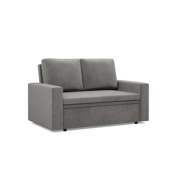 SOFA KANAPA rozkładana z funkcją spania szary 309032