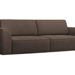 Sofa Kanapa Rozkładana z Funkcją Spania Trzyosobowa KOMA Brązowa 814963 Sofa Kanapa Rozkładana z Funkcją Spania Trzyosobowa KOMA Brązowa 814963