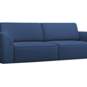 Sofa Kanapa Rozkładana z Funkcją Spania Trzyosobowa KOMA Granatowa 805157 Sofa Kanapa Rozkładana z Funkcją Spania Trzyosobowa KOMA Granatowa 805157
