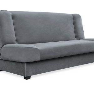 Sofa Kanapa Rozkładana z Funkcją Spania Wersalka Dwuosobowa Szara PIANO 728881 Sofa Kanapa Rozkładana z Funkcją Spania Wersalka Dwuosobowa Szara PIANO 728881