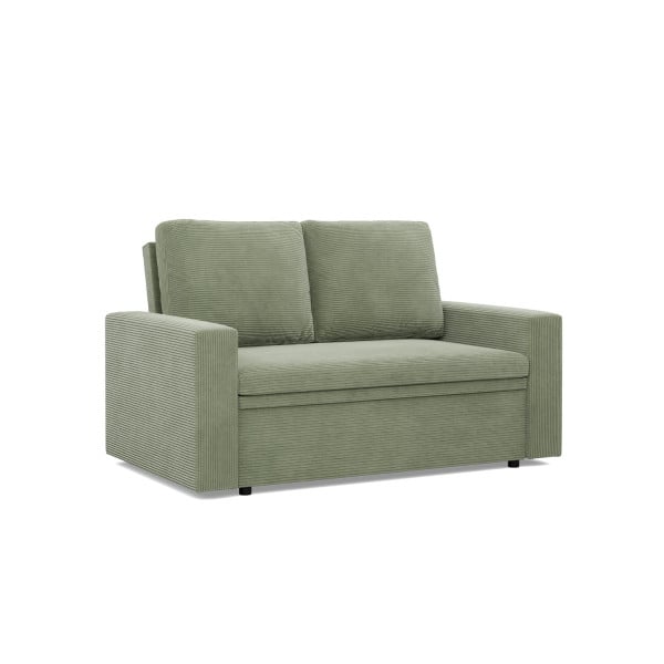 SOFA KANAPA rozkładana z funkcją spania zielona 309008