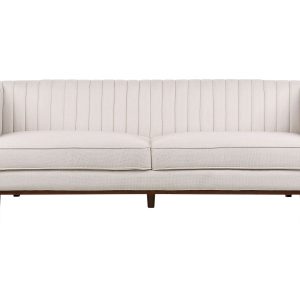 Sofa kanapa tapicerowana 3-osobowa beżowa 190531 Sofa kanapa tapicerowana 3-osobowa beżowa 190531