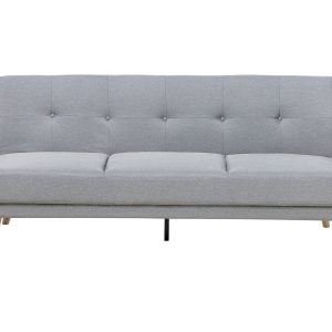 Sofa kanapa trzyosobowa rozkładana szara 65867 Sofa kanapa trzyosobowa rozkładana szara 65867