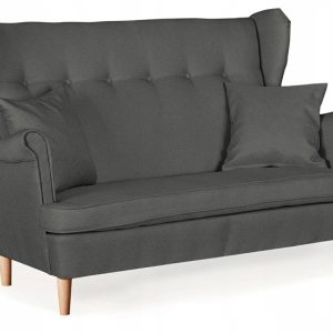 Sofa kanapa uszak Ari nie rozkłada Family Meble szara jasna 161061 Sofa kanapa uszak Ari nie rozkłada Family Meble szara jasna 161061