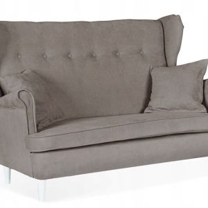 Sofa kanapa uszak Ari nie rozkłada Family Meble szaro beżowy 161062 Sofa kanapa uszak Ari nie rozkłada Family Meble szaro beżowy 161062