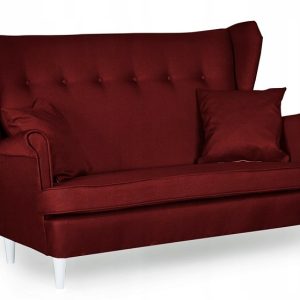 Sofa kanapa uszak Ari nie rozkładana Family Meble bordowa 161056 Sofa kanapa uszak Ari nie rozkładana Family Meble bordowa 161056