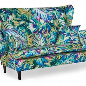 Sofa kanapa uszak Ari Print skandynawska Family Meble liście 161045 Sofa kanapa uszak Ari Print skandynawska Family Meble liście 161045