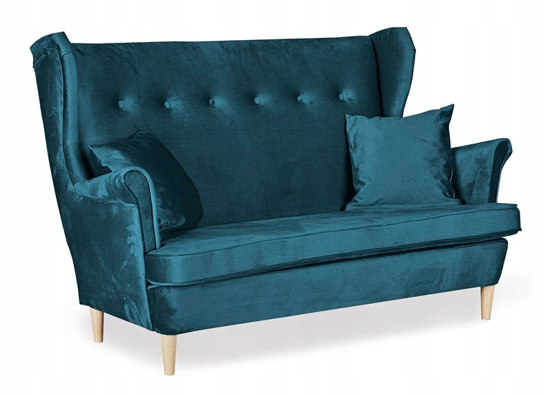 Sofa kanapa uszak Ari skandynawska Family Meble niebieski 161047