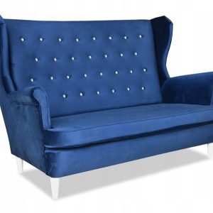 Sofa kanapa uszak Diana skandynawska Family Meble niebieski 161472 Sofa kanapa uszak Diana skandynawska Family Meble niebieski 161472