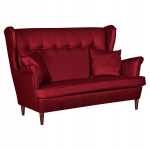 Sofa kanapa uszak eko skóra skandynawska Family Meble bordo 161473 Sofa kanapa uszak eko skóra skandynawska Family Meble bordo 161473