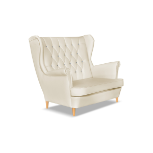 Sofa kanapa uszak Gaja ekoskóra skandynawska Family Meble beżowa 652491 Sofa kanapa uszak Gaja ekoskóra skandynawska Family Meble beżowa 652491