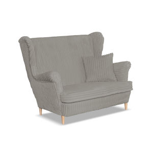 Sofa kanapa uszak Rene Estella skandynawska Family Meble j. szara sztruks 638423