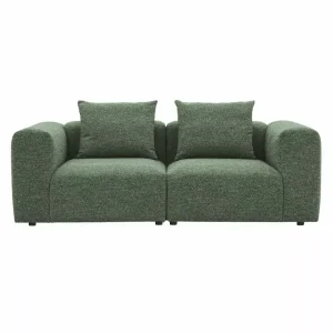 Sofa Kanapa VECTOR 2 osobowa Zielona Butelkowa Salon Nowoczesna Wygodna 1078533