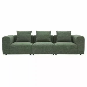 Sofa Kanapa VECTOR 3 osobowa Zielona Butelkowa Salon Nowoczesna Wygodna 1078532